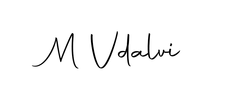 This is the best signature style for the M Vdalvi name. Also you like these signature font (Autography-DOLnW). Mix name signature. M Vdalvi signature style 10 images and pictures png