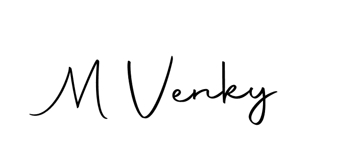Autography-DOLnW is a professional signature style that is perfect for those who want to add a touch of class to their signature. It is also a great choice for those who want to make their signature more unique. Get M Venky name to fancy signature for free. M Venky signature style 10 images and pictures png