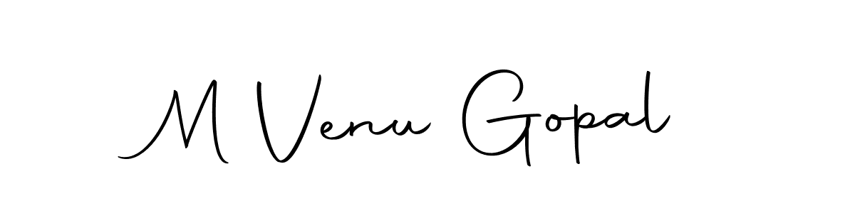 How to make M Venu Gopal signature? Autography-DOLnW is a professional autograph style. Create handwritten signature for M Venu Gopal name. M Venu Gopal signature style 10 images and pictures png