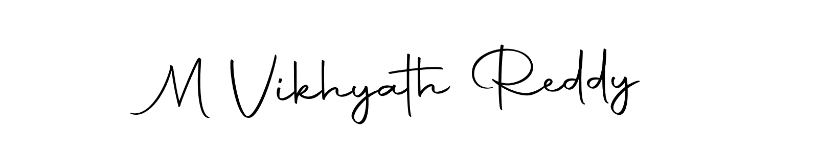 Once you've used our free online signature maker to create your best signature Autography-DOLnW style, it's time to enjoy all of the benefits that M Vikhyath Reddy name signing documents. M Vikhyath Reddy signature style 10 images and pictures png