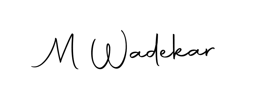 Once you've used our free online signature maker to create your best signature Autography-DOLnW style, it's time to enjoy all of the benefits that M Wadekar name signing documents. M Wadekar signature style 10 images and pictures png