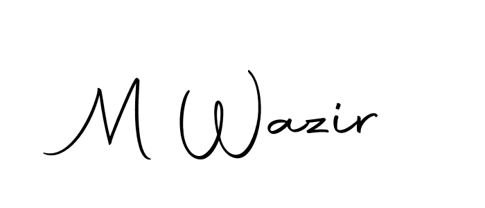 if you are searching for the best signature style for your name M Wazir. so please give up your signature search. here we have designed multiple signature styles  using Autography-DOLnW. M Wazir signature style 10 images and pictures png