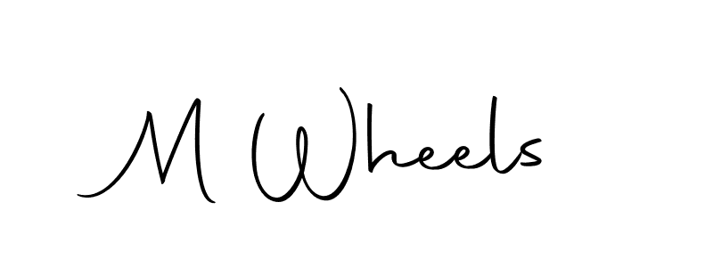 You can use this online signature creator to create a handwritten signature for the name M Wheels. This is the best online autograph maker. M Wheels signature style 10 images and pictures png