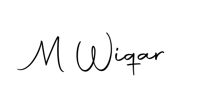 if you are searching for the best signature style for your name M Wiqar. so please give up your signature search. here we have designed multiple signature styles  using Autography-DOLnW. M Wiqar signature style 10 images and pictures png