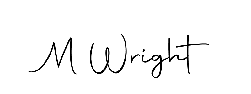 Make a beautiful signature design for name M Wright. With this signature (Autography-DOLnW) style, you can create a handwritten signature for free. M Wright signature style 10 images and pictures png