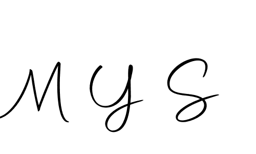 Also we have M Y S name is the best signature style. Create professional handwritten signature collection using Autography-DOLnW autograph style. M Y S signature style 10 images and pictures png