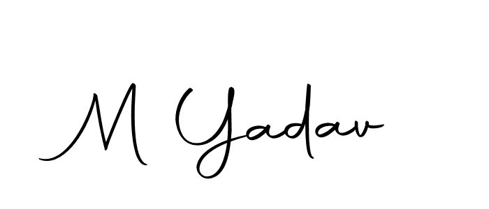 This is the best signature style for the M Yadav name. Also you like these signature font (Autography-DOLnW). Mix name signature. M Yadav signature style 10 images and pictures png