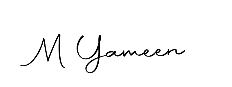 How to make M Yameen name signature. Use Autography-DOLnW style for creating short signs online. This is the latest handwritten sign. M Yameen signature style 10 images and pictures png