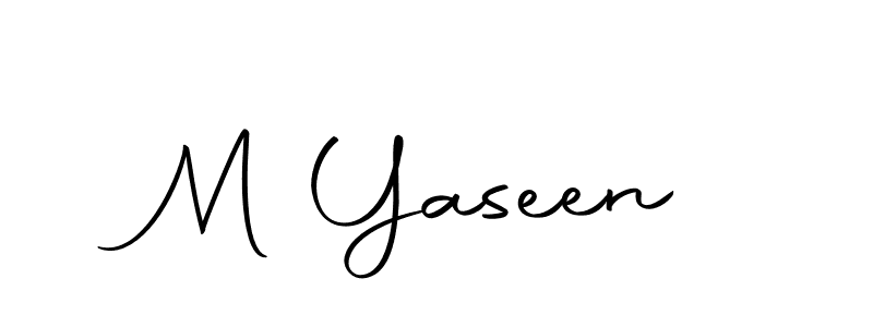 Here are the top 10 professional signature styles for the name M Yaseen. These are the best autograph styles you can use for your name. M Yaseen signature style 10 images and pictures png