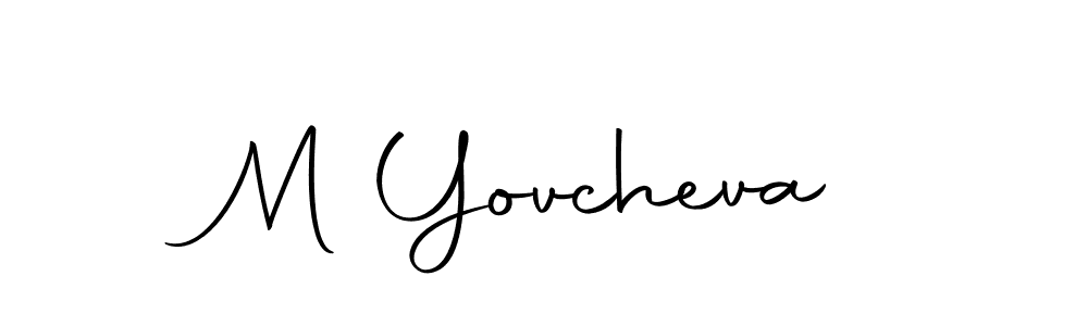 You should practise on your own different ways (Autography-DOLnW) to write your name (M Yovcheva) in signature. don't let someone else do it for you. M Yovcheva signature style 10 images and pictures png
