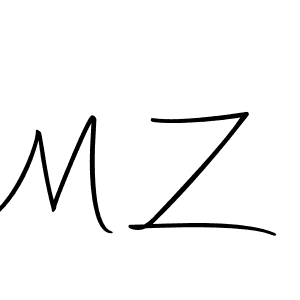 How to make M Z name signature. Use Autography-DOLnW style for creating short signs online. This is the latest handwritten sign. M Z signature style 10 images and pictures png