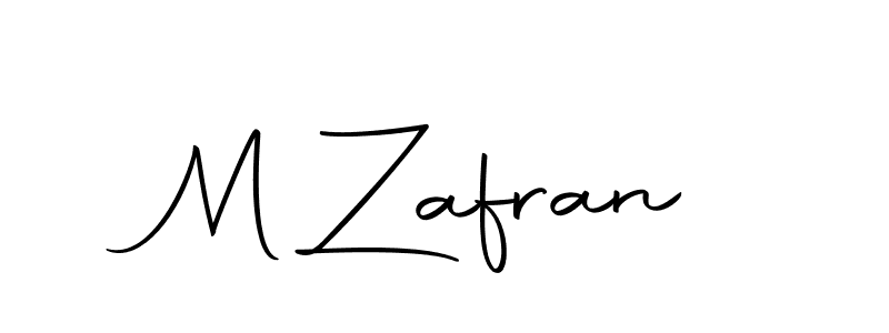How to make M Zafran signature? Autography-DOLnW is a professional autograph style. Create handwritten signature for M Zafran name. M Zafran signature style 10 images and pictures png