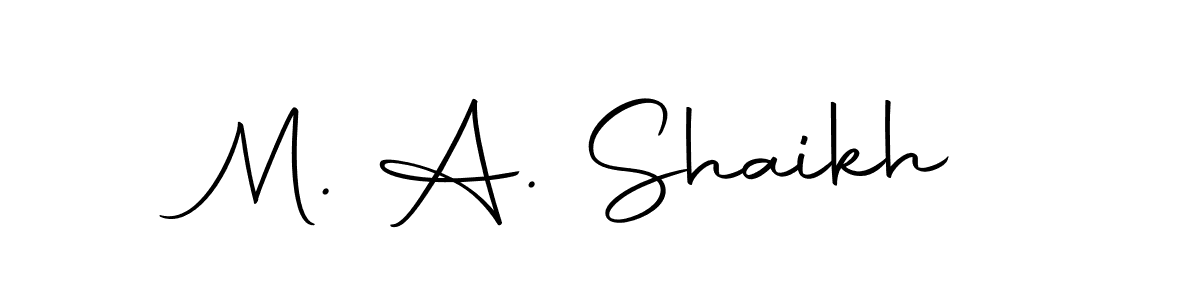 if you are searching for the best signature style for your name M. A. Shaikh. so please give up your signature search. here we have designed multiple signature styles  using Autography-DOLnW. M. A. Shaikh signature style 10 images and pictures png