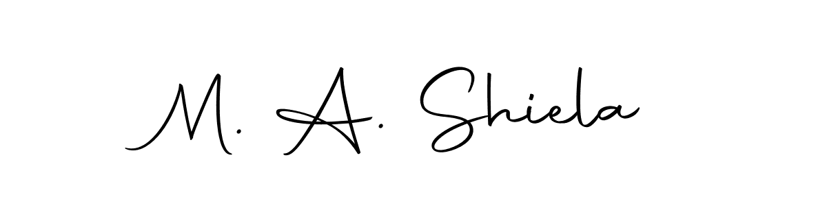 It looks lik you need a new signature style for name M. A. Shiela. Design unique handwritten (Autography-DOLnW) signature with our free signature maker in just a few clicks. M. A. Shiela signature style 10 images and pictures png