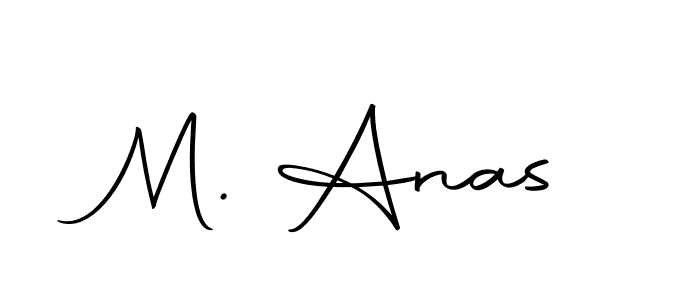 Make a beautiful signature design for name M. Anas. With this signature (Autography-DOLnW) style, you can create a handwritten signature for free. M. Anas signature style 10 images and pictures png