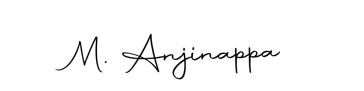 How to make M. Anjinappa signature? Autography-DOLnW is a professional autograph style. Create handwritten signature for M. Anjinappa name. M. Anjinappa signature style 10 images and pictures png