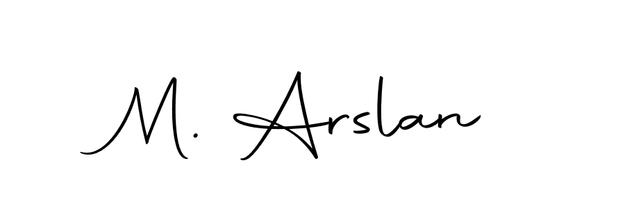 Make a beautiful signature design for name M. Arslan. Use this online signature maker to create a handwritten signature for free. M. Arslan signature style 10 images and pictures png