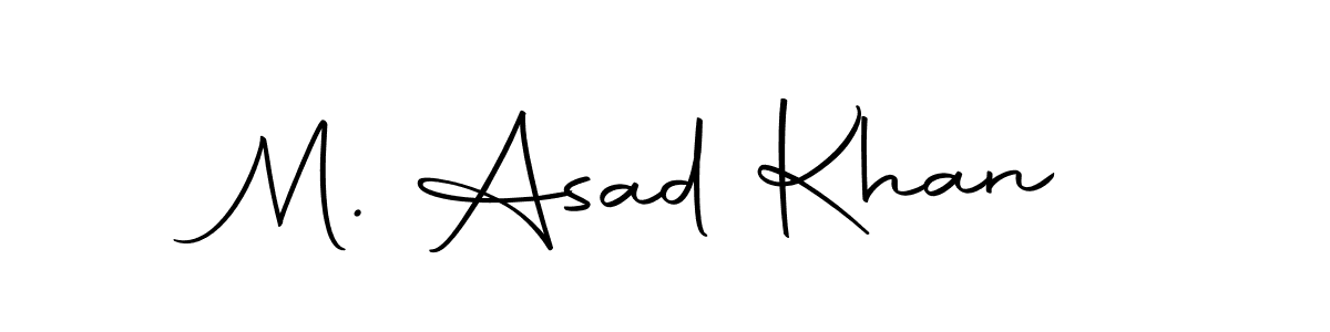 Also we have M. Asad Khan name is the best signature style. Create professional handwritten signature collection using Autography-DOLnW autograph style. M. Asad Khan signature style 10 images and pictures png