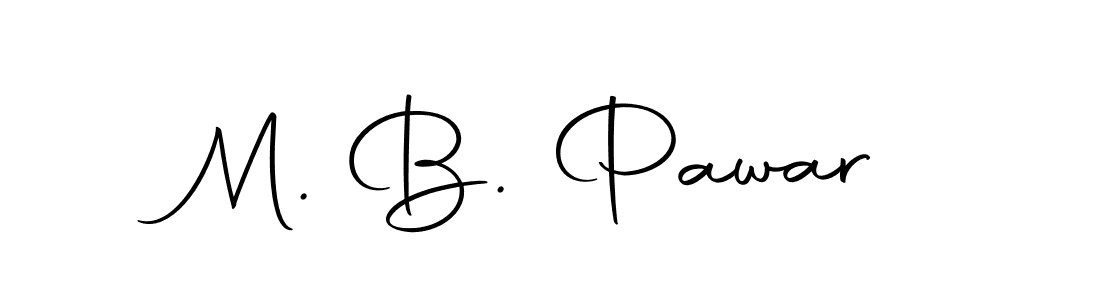 You should practise on your own different ways (Autography-DOLnW) to write your name (M. B. Pawar) in signature. don't let someone else do it for you. M. B. Pawar signature style 10 images and pictures png