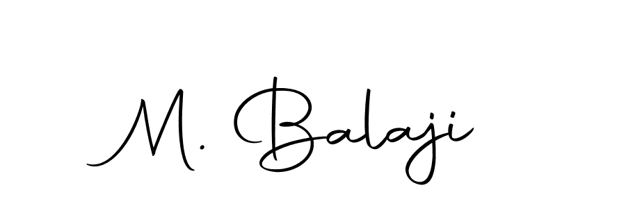 You should practise on your own different ways (Autography-DOLnW) to write your name (M. Balaji) in signature. don't let someone else do it for you. M. Balaji signature style 10 images and pictures png