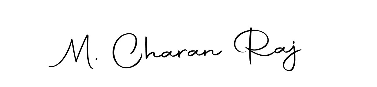 Also we have M. Charan Raj name is the best signature style. Create professional handwritten signature collection using Autography-DOLnW autograph style. M. Charan Raj signature style 10 images and pictures png