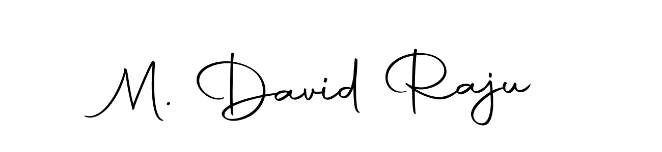 How to make M. David Raju signature? Autography-DOLnW is a professional autograph style. Create handwritten signature for M. David Raju name. M. David Raju signature style 10 images and pictures png