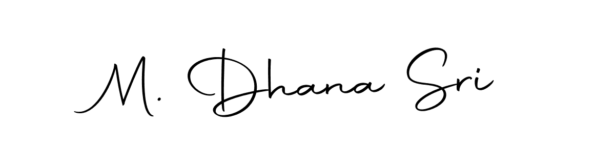 Similarly Autography-DOLnW is the best handwritten signature design. Signature creator online .You can use it as an online autograph creator for name M. Dhana Sri. M. Dhana Sri signature style 10 images and pictures png