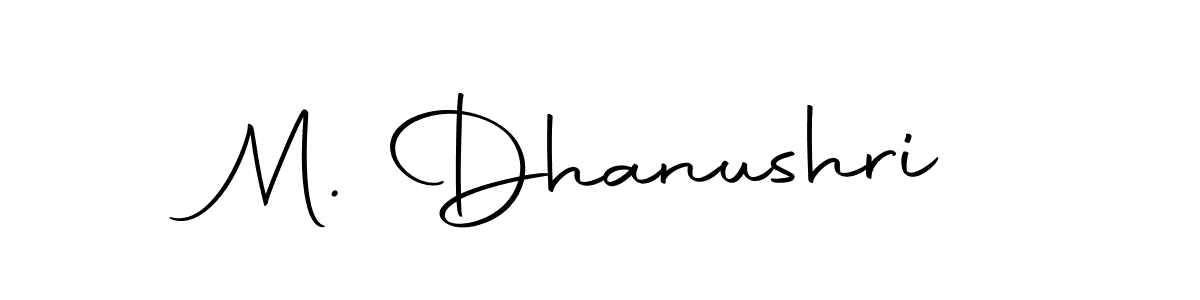 Once you've used our free online signature maker to create your best signature Autography-DOLnW style, it's time to enjoy all of the benefits that M. Dhanushri name signing documents. M. Dhanushri signature style 10 images and pictures png