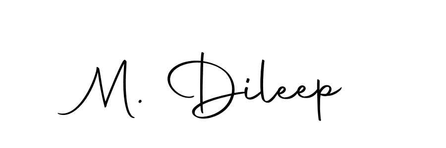 This is the best signature style for the M. Dileep name. Also you like these signature font (Autography-DOLnW). Mix name signature. M. Dileep signature style 10 images and pictures png