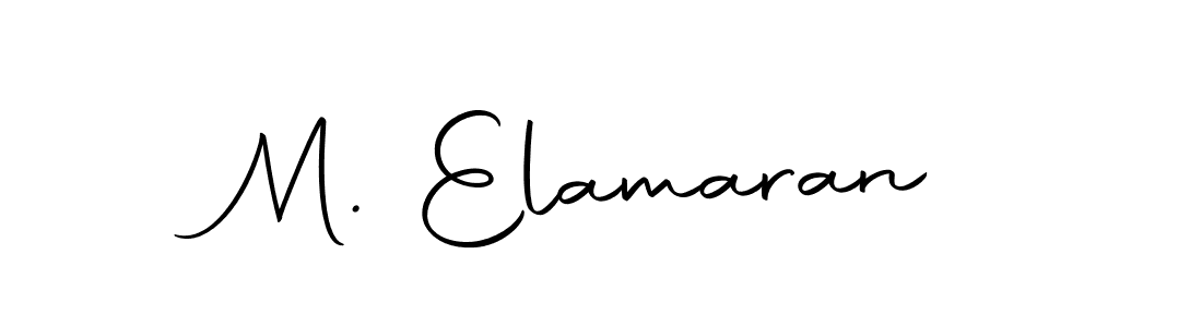 How to Draw M. Elamaran signature style? Autography-DOLnW is a latest design signature styles for name M. Elamaran. M. Elamaran signature style 10 images and pictures png