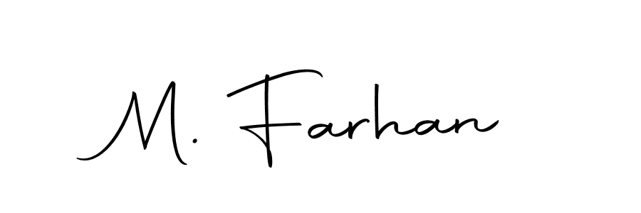 Once you've used our free online signature maker to create your best signature Autography-DOLnW style, it's time to enjoy all of the benefits that M. Farhan name signing documents. M. Farhan signature style 10 images and pictures png