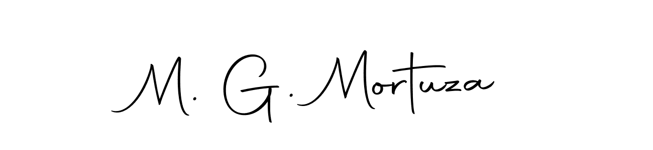 Create a beautiful signature design for name M. G. Mortuza. With this signature (Autography-DOLnW) fonts, you can make a handwritten signature for free. M. G. Mortuza signature style 10 images and pictures png