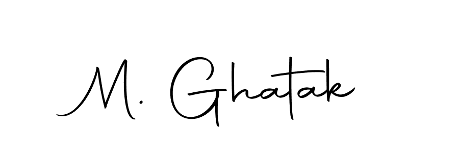 Make a beautiful signature design for name M. Ghatak. Use this online signature maker to create a handwritten signature for free. M. Ghatak signature style 10 images and pictures png