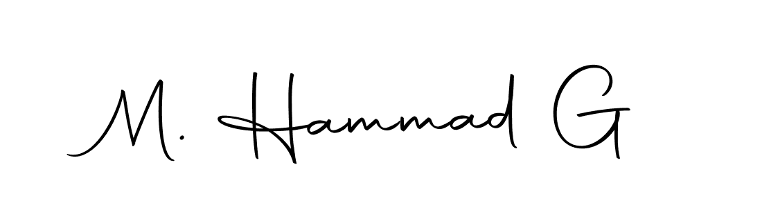 if you are searching for the best signature style for your name M. Hammad G. so please give up your signature search. here we have designed multiple signature styles  using Autography-DOLnW. M. Hammad G signature style 10 images and pictures png