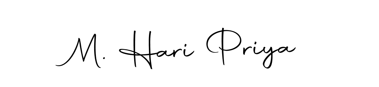 M. Hari Priya stylish signature style. Best Handwritten Sign (Autography-DOLnW) for my name. Handwritten Signature Collection Ideas for my name M. Hari Priya. M. Hari Priya signature style 10 images and pictures png