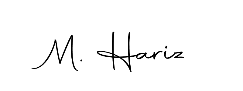 Make a beautiful signature design for name M. Hariz. With this signature (Autography-DOLnW) style, you can create a handwritten signature for free. M. Hariz signature style 10 images and pictures png