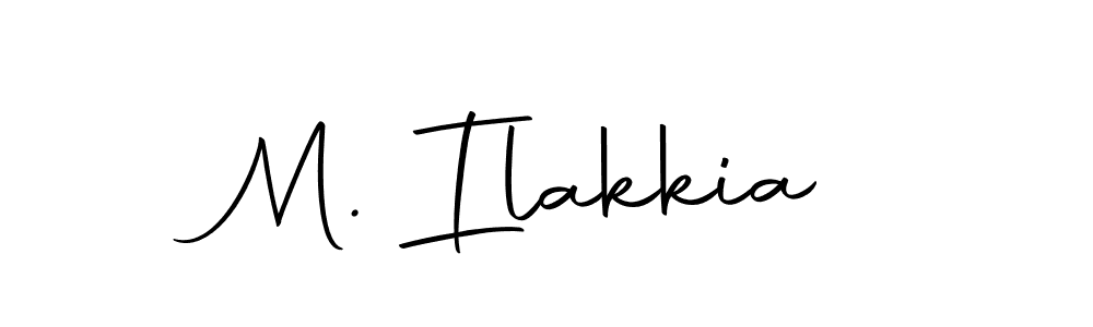 Here are the top 10 professional signature styles for the name M. Ilakkia. These are the best autograph styles you can use for your name. M. Ilakkia signature style 10 images and pictures png