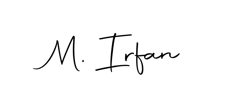 Create a beautiful signature design for name M. Irfan. With this signature (Autography-DOLnW) fonts, you can make a handwritten signature for free. M. Irfan signature style 10 images and pictures png