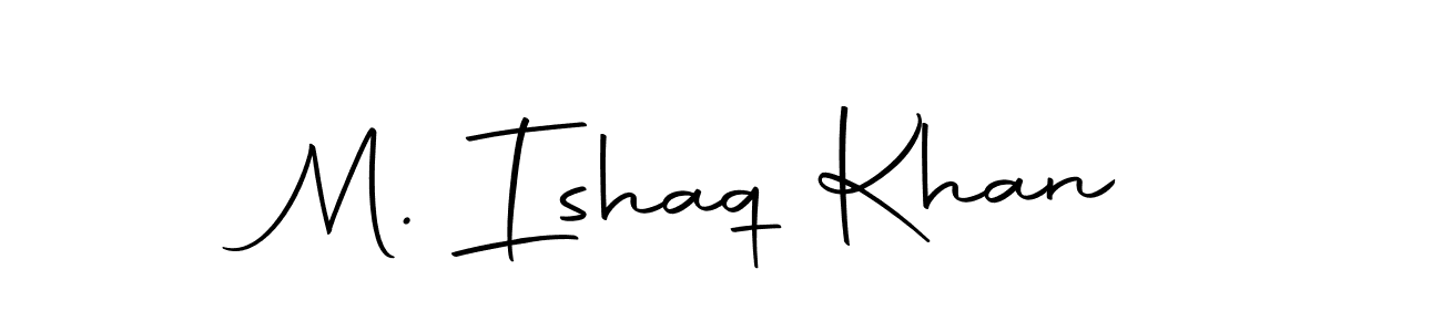 Make a beautiful signature design for name M. Ishaq Khan. Use this online signature maker to create a handwritten signature for free. M. Ishaq Khan signature style 10 images and pictures png