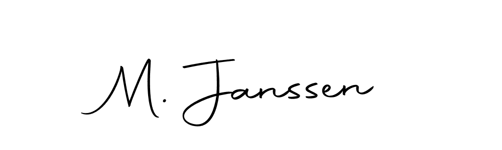 How to make M. Janssen signature? Autography-DOLnW is a professional autograph style. Create handwritten signature for M. Janssen name. M. Janssen signature style 10 images and pictures png