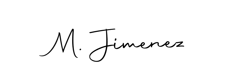 M. Jimenez stylish signature style. Best Handwritten Sign (Autography-DOLnW) for my name. Handwritten Signature Collection Ideas for my name M. Jimenez. M. Jimenez signature style 10 images and pictures png