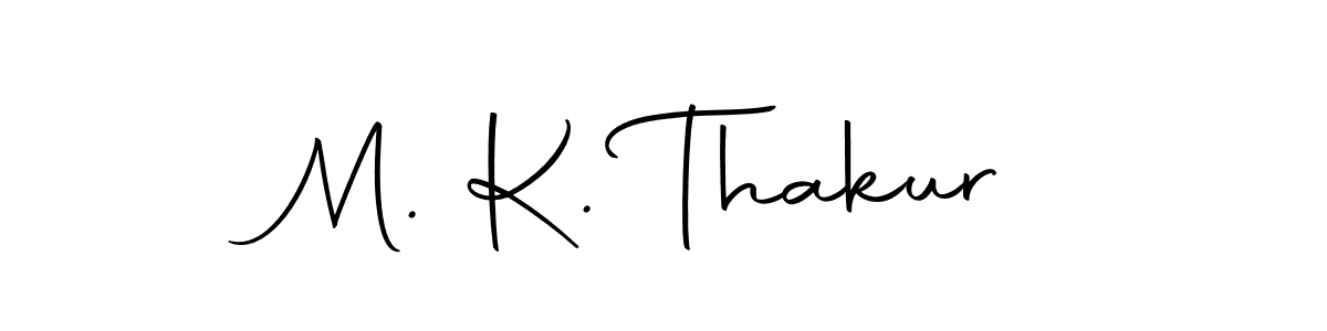 Autography-DOLnW is a professional signature style that is perfect for those who want to add a touch of class to their signature. It is also a great choice for those who want to make their signature more unique. Get M. K. Thakur name to fancy signature for free. M. K. Thakur signature style 10 images and pictures png