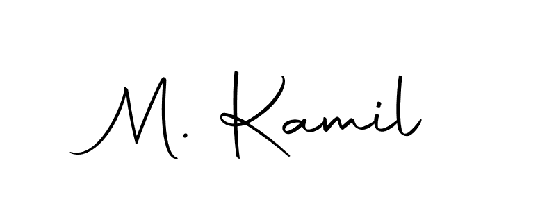 M. Kamil stylish signature style. Best Handwritten Sign (Autography-DOLnW) for my name. Handwritten Signature Collection Ideas for my name M. Kamil. M. Kamil signature style 10 images and pictures png