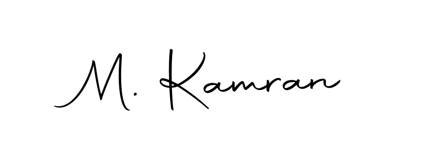 You should practise on your own different ways (Autography-DOLnW) to write your name (M. Kamran) in signature. don't let someone else do it for you. M. Kamran signature style 10 images and pictures png