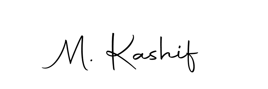 Create a beautiful signature design for name M. Kashif. With this signature (Autography-DOLnW) fonts, you can make a handwritten signature for free. M. Kashif signature style 10 images and pictures png