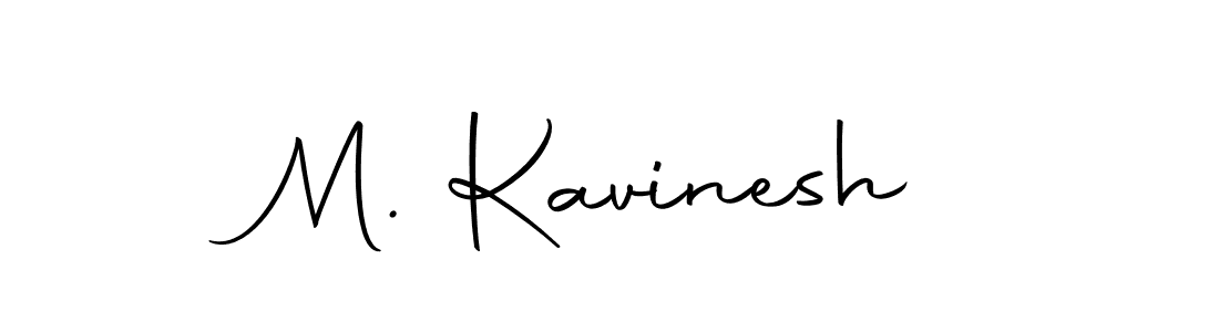 Create a beautiful signature design for name M. Kavinesh. With this signature (Autography-DOLnW) fonts, you can make a handwritten signature for free. M. Kavinesh signature style 10 images and pictures png