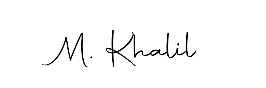 Check out images of Autograph of M. Khalil name. Actor M. Khalil Signature Style. Autography-DOLnW is a professional sign style online. M. Khalil signature style 10 images and pictures png