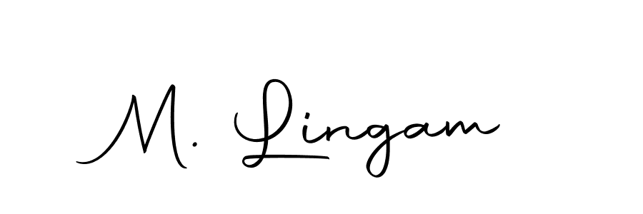 How to Draw M. Lingam signature style? Autography-DOLnW is a latest design signature styles for name M. Lingam. M. Lingam signature style 10 images and pictures png