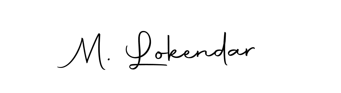 M. Lokendar stylish signature style. Best Handwritten Sign (Autography-DOLnW) for my name. Handwritten Signature Collection Ideas for my name M. Lokendar. M. Lokendar signature style 10 images and pictures png
