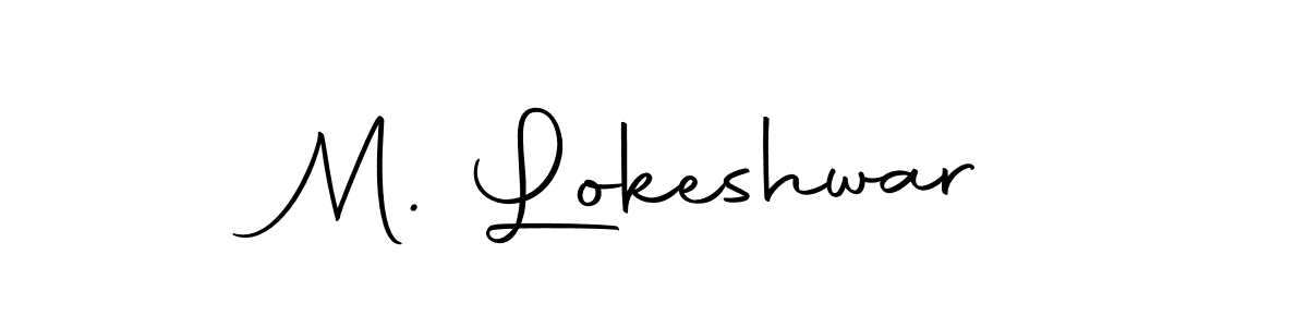 This is the best signature style for the M. Lokeshwar name. Also you like these signature font (Autography-DOLnW). Mix name signature. M. Lokeshwar signature style 10 images and pictures png